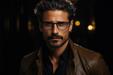 Fototapeta premium young handsome man in suit