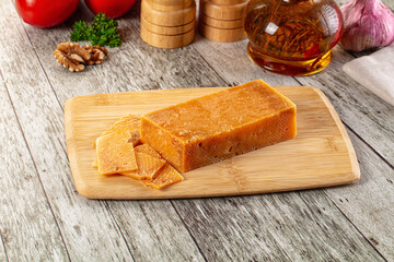 Gourmet hard aged parmesan cheese