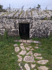 One Hundred Stones, ancient building in Patu, Italy