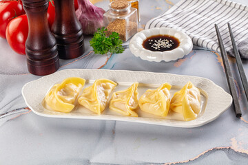 Japanese cuisine stuffed dumplings Gyoza