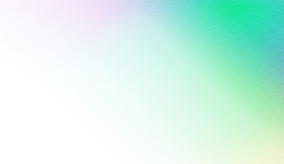 Abstract colorful gradient background with teal, purple, and green hues.