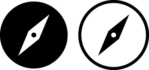 Compass icon set. Wind rose icon. Navigation symbol. global positioning system
