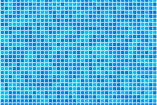vector cartoon swimming pool blue tiles abstract illustration. 