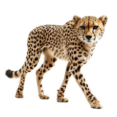 Cheetah in profile view