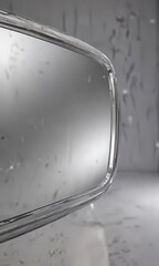 Mirror-polished silver, subtle abrasions, luxurious gleam, stock photo, metal, shiny metallic