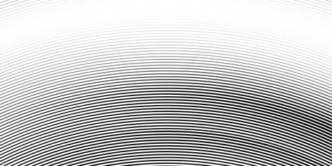 Thin line halftone gradient texture. Fading vertical stripe gradation background. Repeating wide pattern backdrop. Black parallel lines wallpaper for overlay, print, cover, banner, poster.