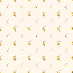 seamless pattern with  flowers 