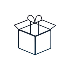 gift box isolated on white