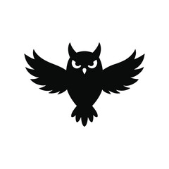 eagle owl vector illustration