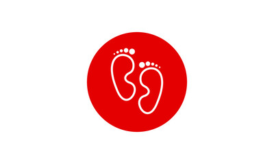 Red Footprints