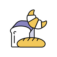 Bread & Bakery Icon vector