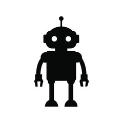funny cartoon robot
