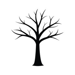 tree silhouette vector