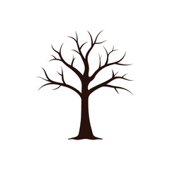 tree silhouette vector