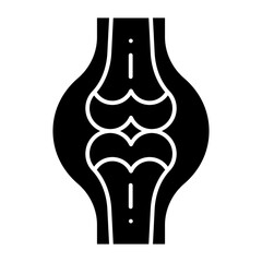 Red Joint glyph icon

