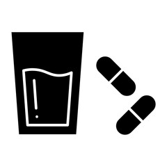 Pain Relief glyph icon


