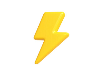 Electric, vibrant lightning bolt graphic
