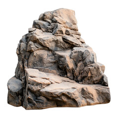 Stacked rocks, textured