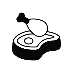 Meat & Poultry Icon vector