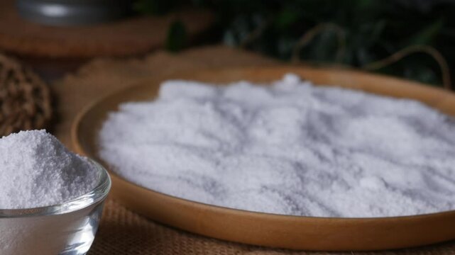 Isomalt or Maltitol sugar alcohol used as a sugar substitute and laxative.