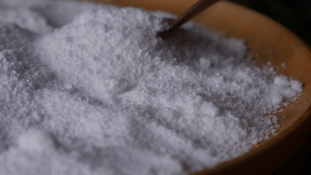 Isomalt or Maltitol sugar alcohol used as a sugar substitute and laxative.