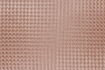 rose gold geometric texture background. grid pattern