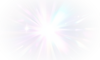 Fantasy PNG sparkle with glass prism shine, optical burst and rainbow glare, glowing lens flash, bright star reflection, iridescent overlay and colorful refraction on abstract green background

