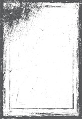 Old monochrome surface design with grunge elements. Dirty background shows vintage wear. Scratched patterns perfect for vector texture compositions.