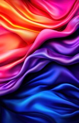 Obraz premium Abstract swirls in dark hues isolated background