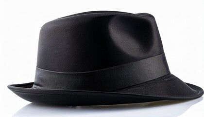 black hat isolated on a white background
