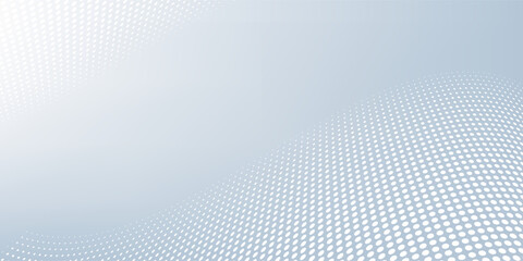 Obraz premium Abstract grey wave background poster with dynamic. technology network Vector illustration.