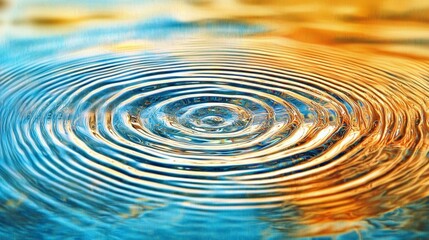 The concept of resonance as seen through the movement of water.