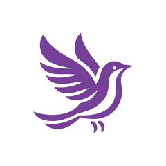 vector illustration of a bird logo design