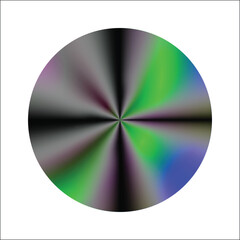 Fototapeta premium green,purple,circle high resolution vector glow effect for app interfaces night mode posters social media graphics digital marketing campaigns modern art
