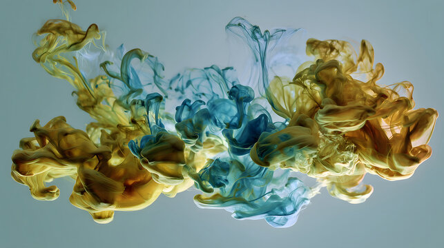 Ink Diffusion Abstract