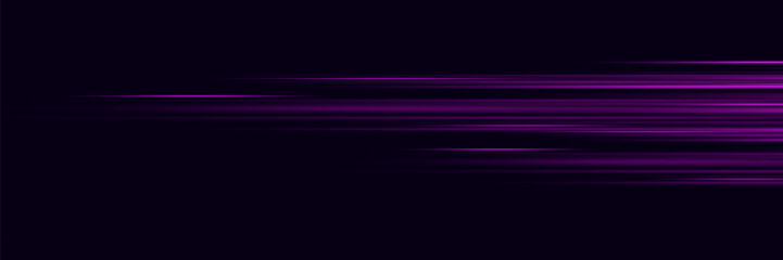 Futuristic neon lines, speed light effect.