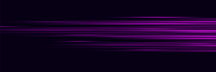 Futuristic neon lines, speed light effect.