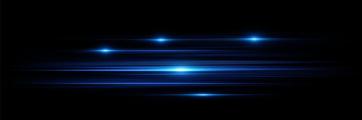 Futuristic neon lines, speed light effect.