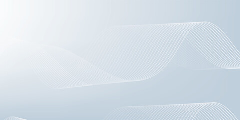Modern abstract background with wavy lines. Digitalfuture technology concept. vector illustration.