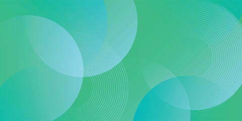 minimal abstract bright blue and green gradient illustration background with simple geometric pattern. modern and cool design