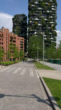 The Bosco Verticale, the famous skyscraper in Milan