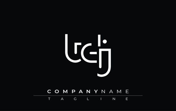TDJ abstract letter design. Modern Business Logo Design With Abstract Typography and Contemporary Style