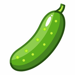 Field Cucumber icon on white background