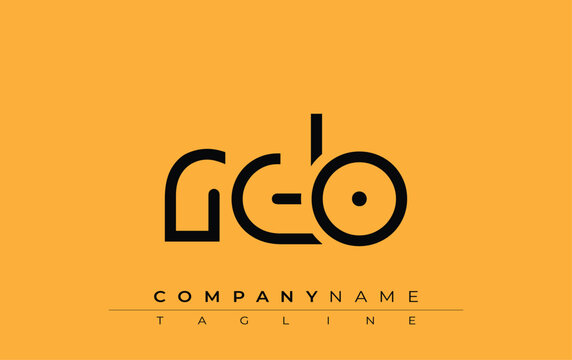 RDO abstract letter design. Modern Business Logo Design With Abstract Typography and Contemporary Style