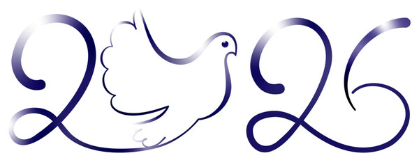 Frieden 2026 Friedenstaube