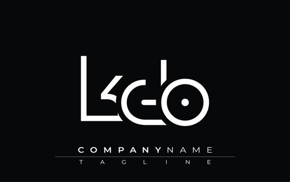 KDO abstract letter design. Modern Business Logo Design With Abstract Typography and Contemporary Style