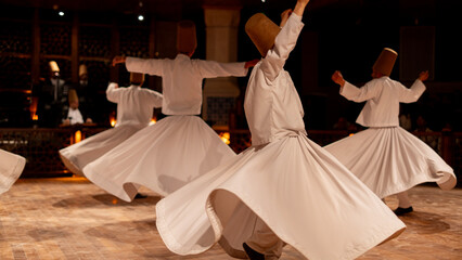semazen ritual in konya mevlana culture center
