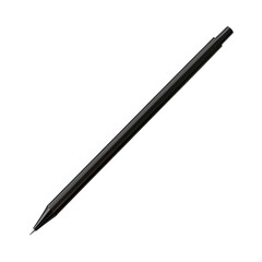 Sleek black pen, minimalist design, elegant writing instrument