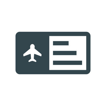 boarding pass icon