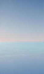 Fototapeta premium Gentle, hazy light blue gradient Seamless blend of pale and vibrant sky hues , dreamy, wallpaper, cool